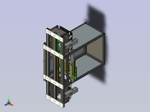 一款tray自动上料机3D图纸