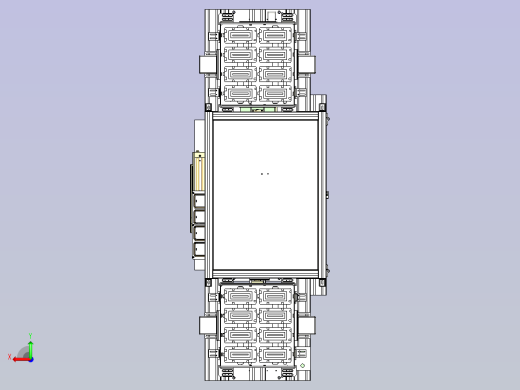 一款tray自动上料机3D图纸后视缩略图
