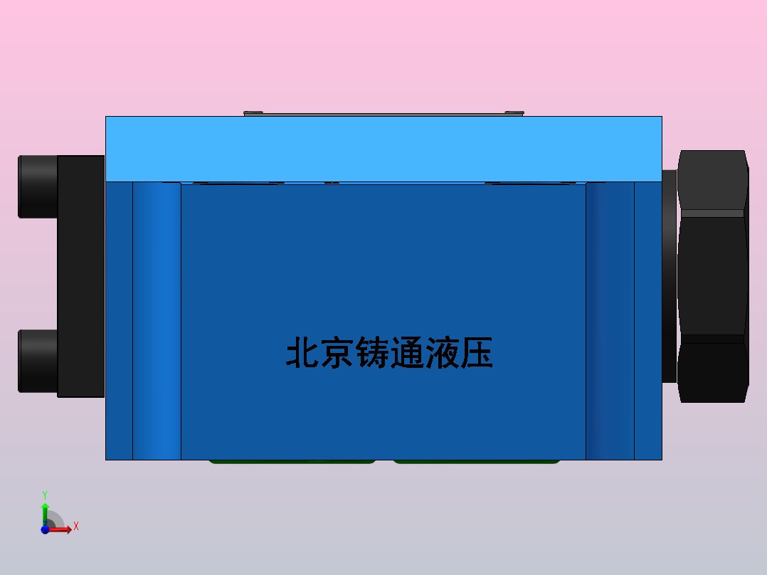 SV%SL20P 液控单向阀前视图