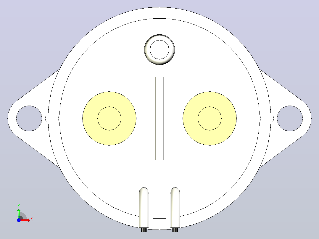 EVC135是TE公司生产的中压接触器，工作电流为100A至134A，最大或极限电流为660A前视图
