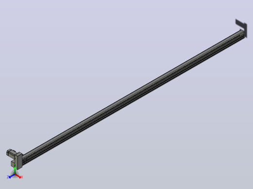 皮带直线轴半封闭可选导轨TPA-HNB-65S-90-L2950-RU-Y-P10-N3