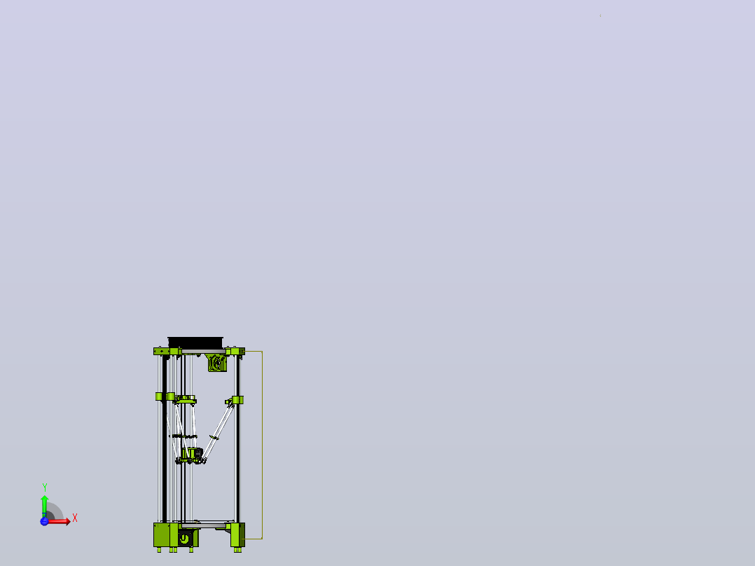 3D打印机(2)前视图