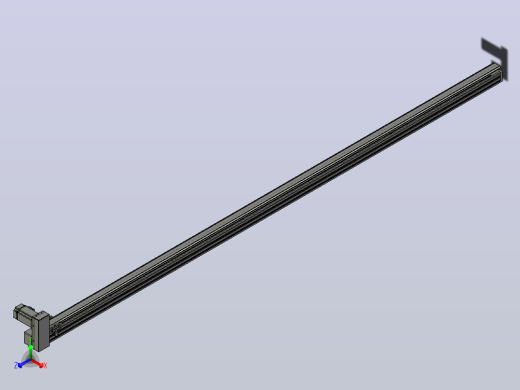 皮带直线轴半封闭可选导轨TPA-HNB-65S-90-L2600-RU-C-P10-N3