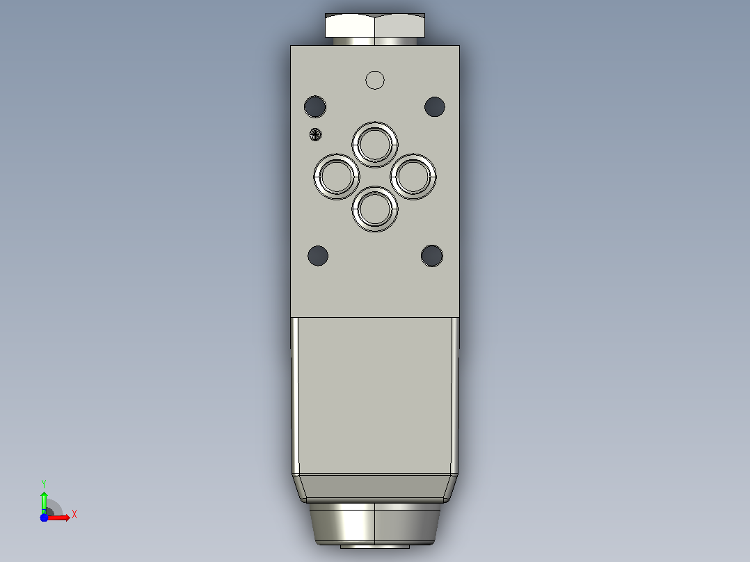 伊顿液压元件DG4V-3-A-U-60-AC-ROCK前视图