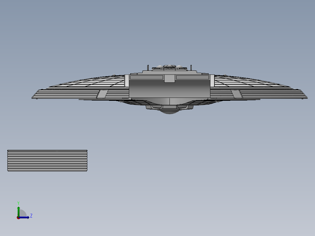 solidworks 精进号左视图