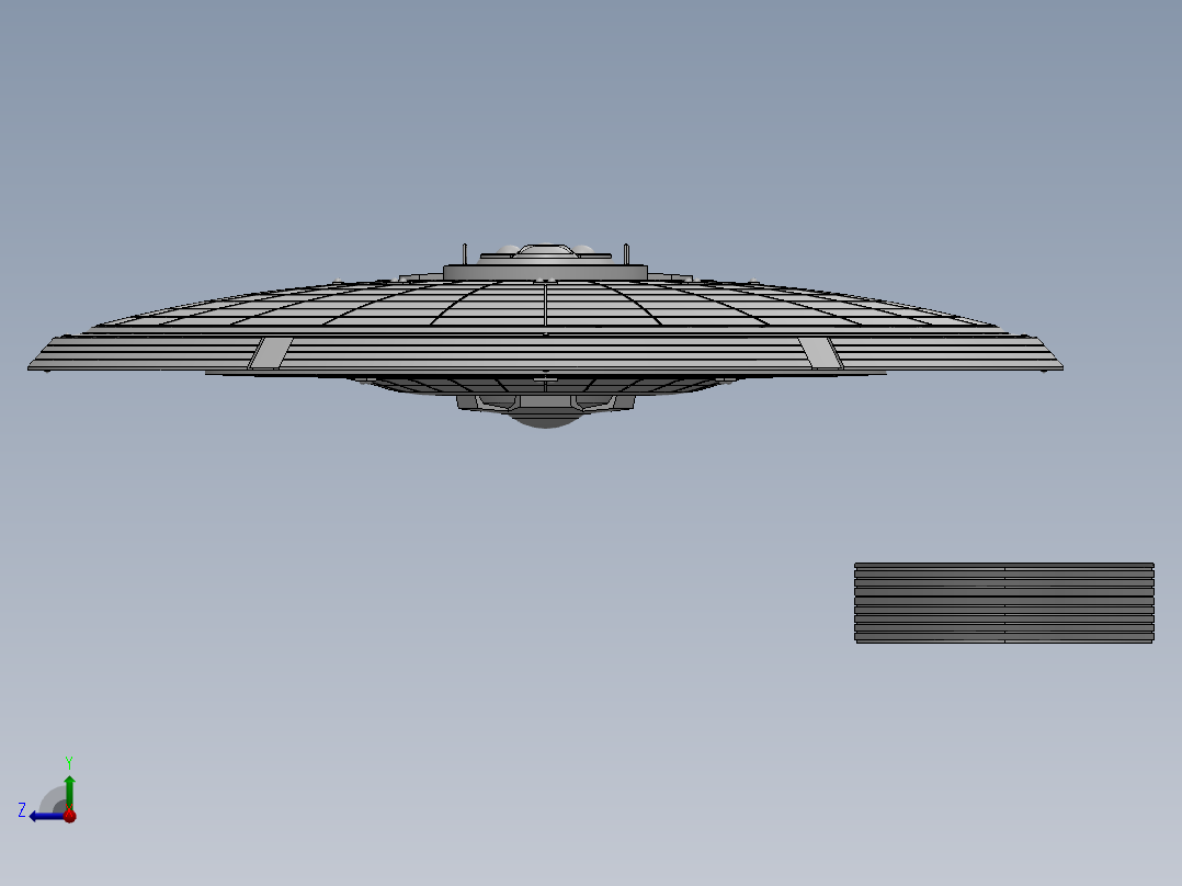 solidworks 精进号右视图