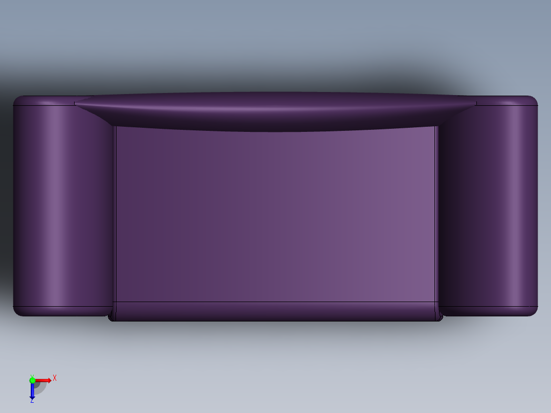 古典沙发俯视图