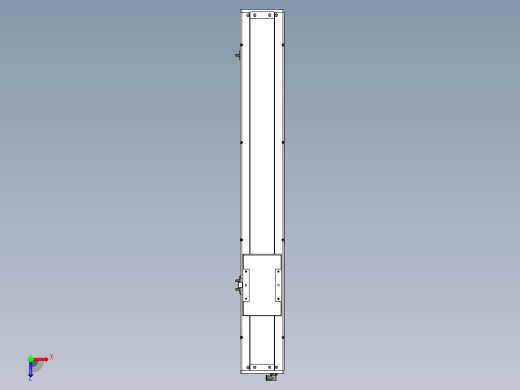 Toyo东佑达直线模组-ECH14-700-M-C4反.stp；.ste；俯视缩略图