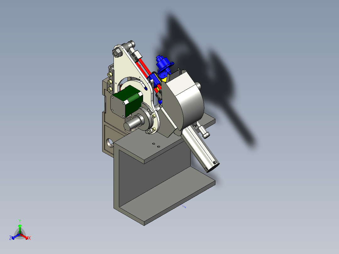 旋梭更换机械手