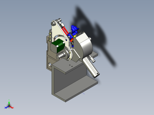 旋梭更换机械手