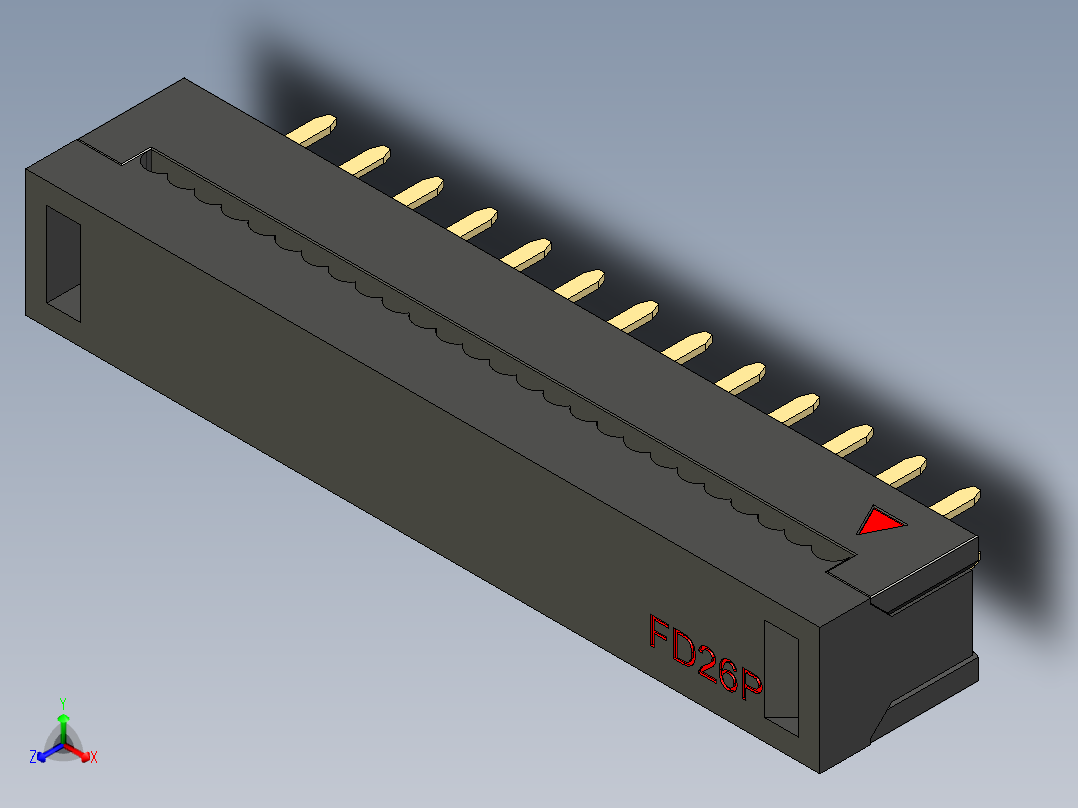 FDC-26 ( DS1018-2.54-26 )