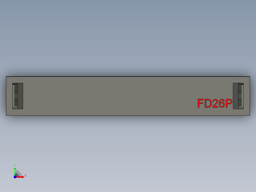 FDC-26 ( DS1018-2.54-26 )前视缩略图
