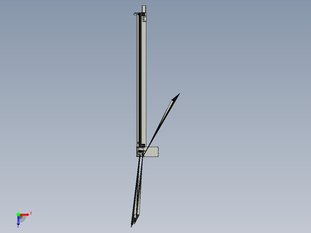 彩色玻璃立面俯视图