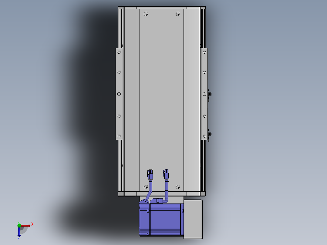精密模组MT220-L150-100-RU-M75-C4俯视图