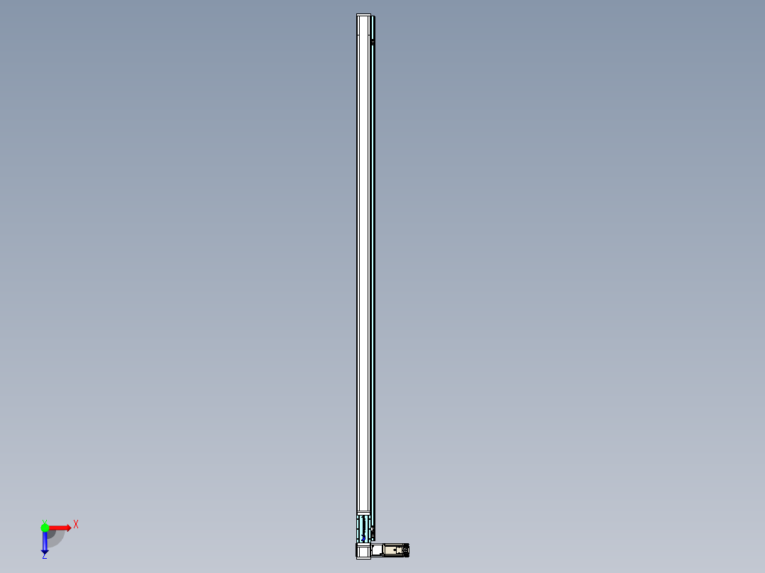 欧规系列-LB6A-L130-S2200-BL-ZP40-C3俯视图