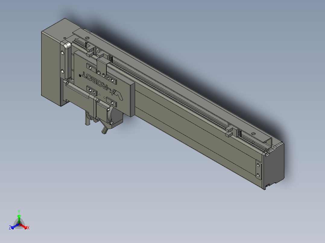 威洛博VT6-S240-BL-P10正等轴测图