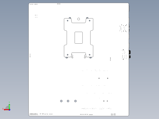 华硕x399主板后视缩略图