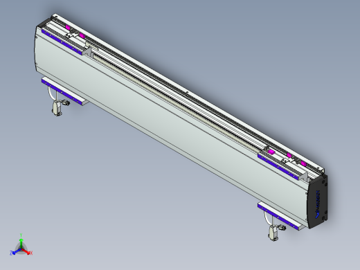 威洛博VL系列3d模型模组2VL17E2Y-S750