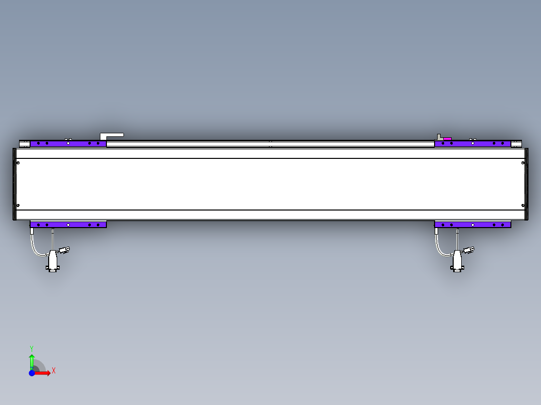 威洛博VL系列3d模型模组2VL17E2Y-S750前视图