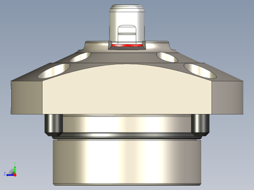 KOSMEKSFA2000-M2N-100多系列多零件图纸模型多系列多零件图纸模型右视缩略图