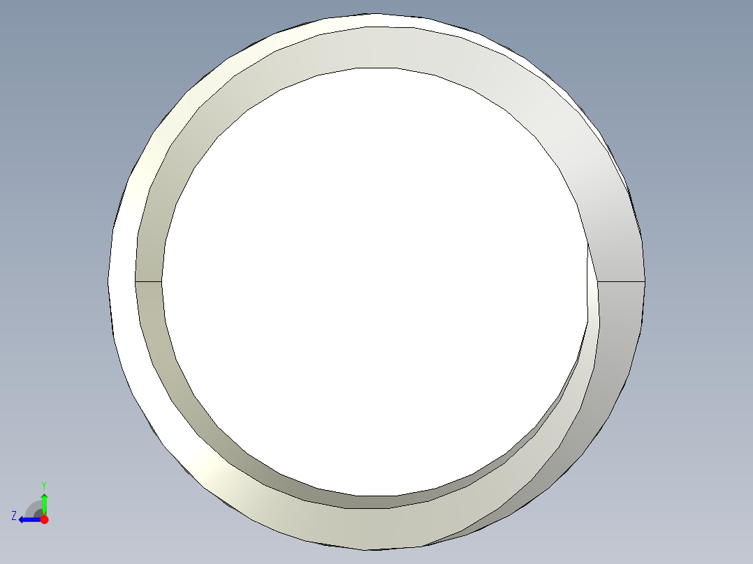 DIN 913-ISO 4026 固定螺钉-M6 L=35.STEP右视图