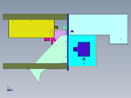 大型钢丝调直切断机左视缩略图