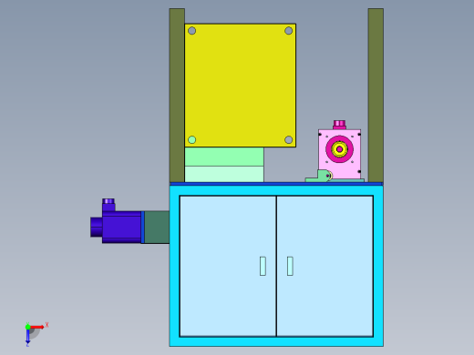大型钢丝调直切断机俯视缩略图