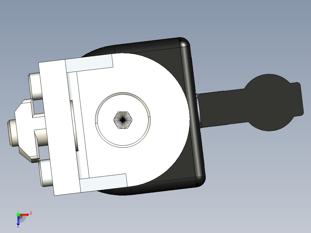 型材-BR 45X45 SWIVEL BEARING 3842522634俯视图