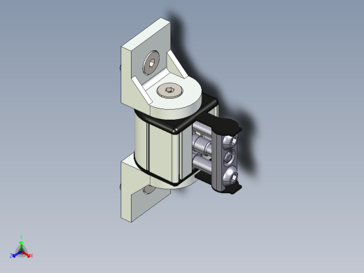 型材-BR 45X45 SWIVEL BEARING 3842522634正等轴测缩略图