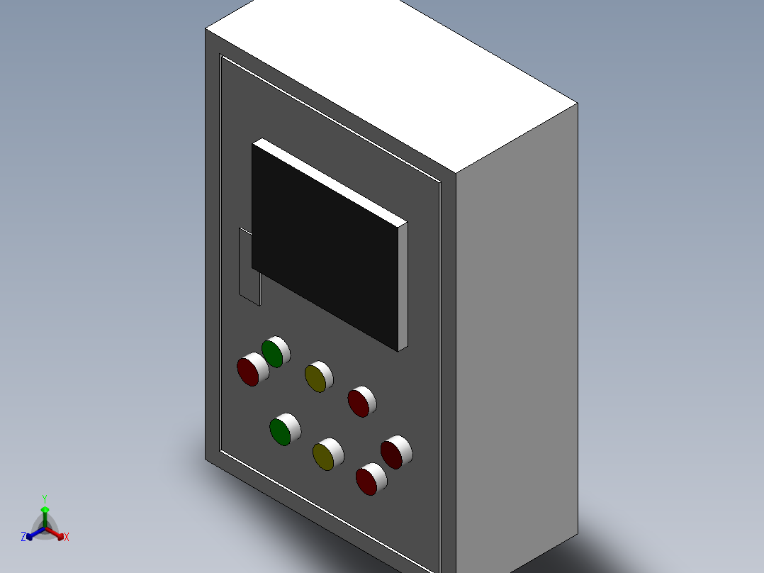 电器柜 电控柜 (12) 机械设计素材