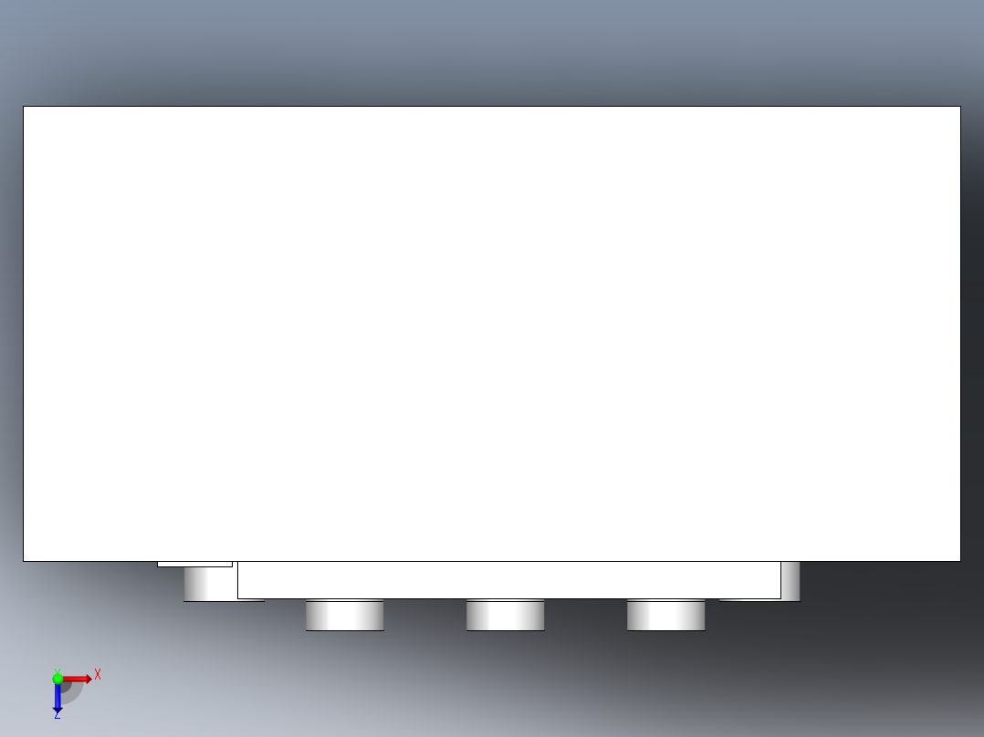电器柜 电控柜 (12) 机械设计素材俯视图