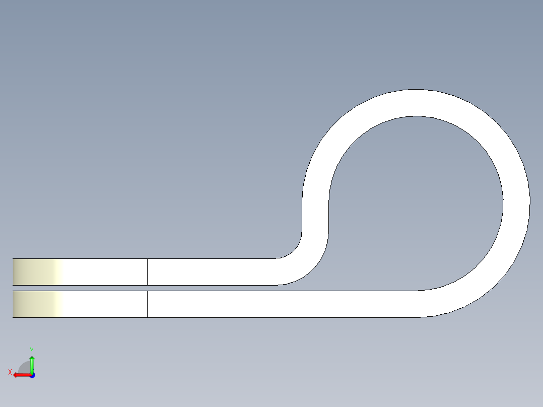 HP 系列 P 夹-H3P-NA后视图