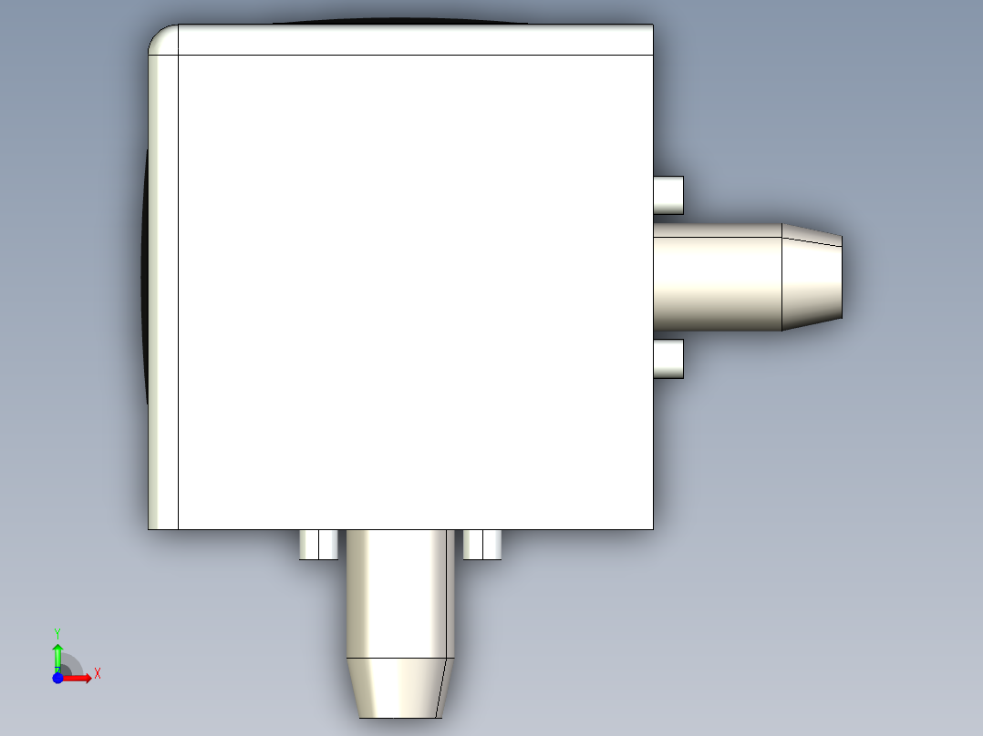 型材-BR 2D 50X50 CUBIC CONNECTOR 3842549874前视图