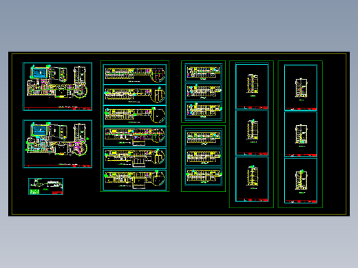 山东某宾馆通风空调图