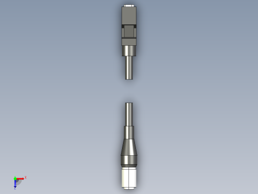 基恩士CA-CN3R_10R_17R_kc图纸模型俯视缩略图