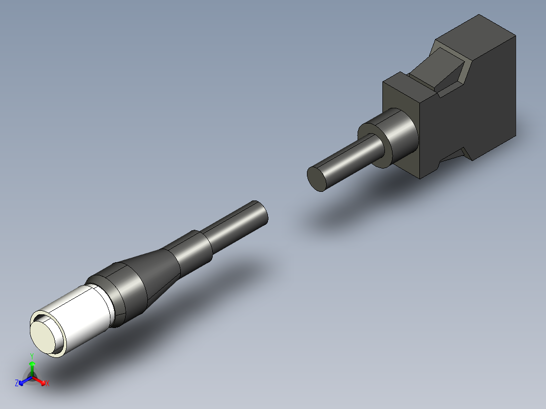 基恩士CA-CN3R_10R_17R_kc图纸模型正等轴测图