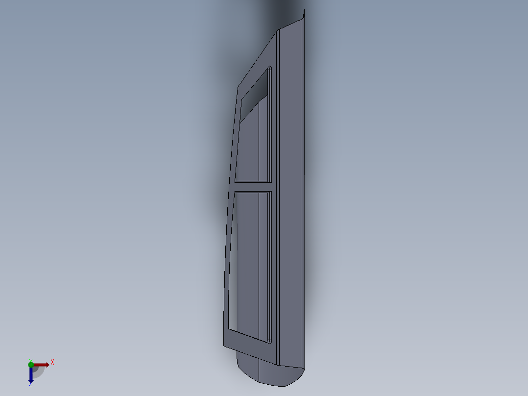 车门堆焊--sw俯视图