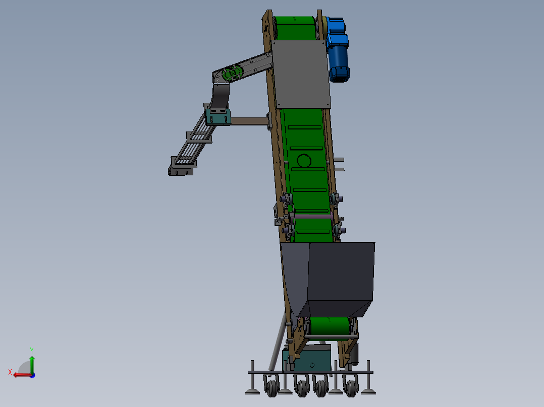自动提升理盖上盖机sw14后视图