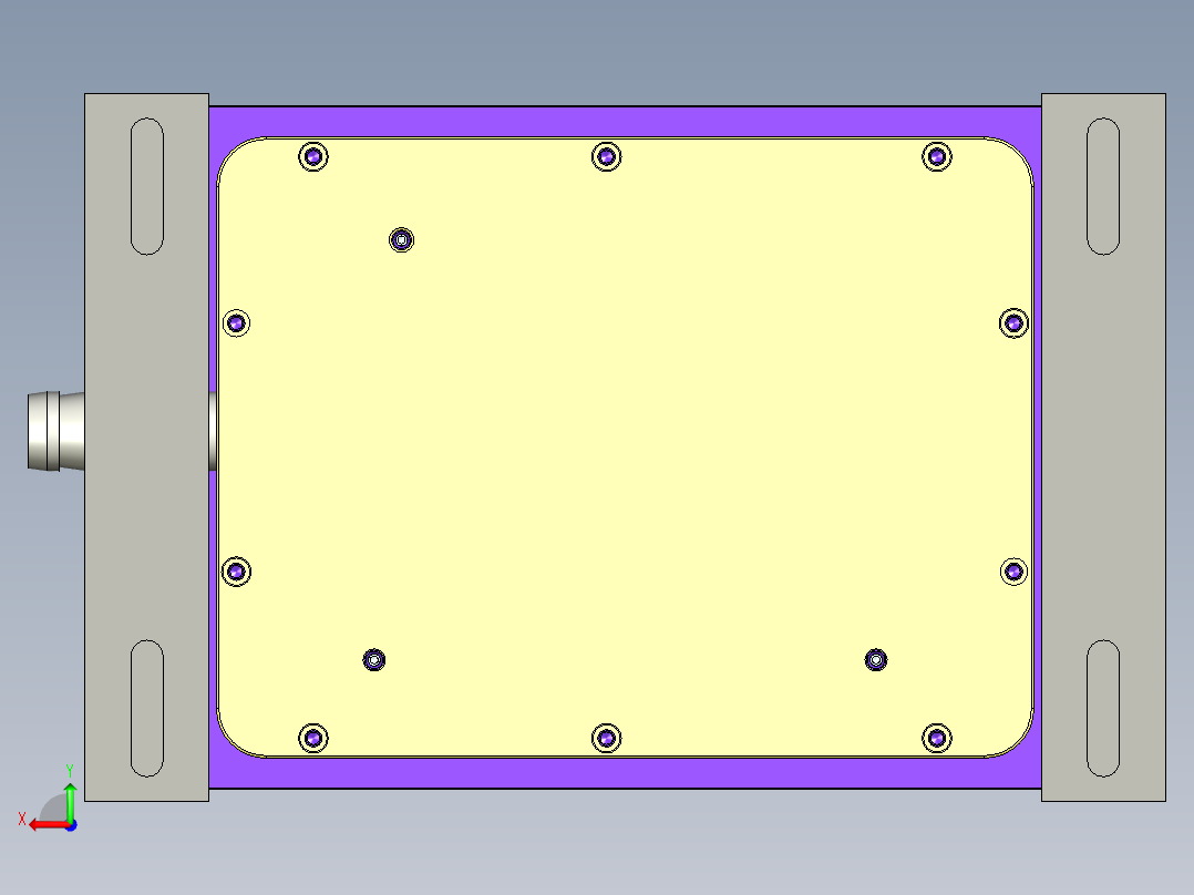 K1-D-笔记本CNC工装夹具三维模型CNC1外轮廓加工治具-200831后视图