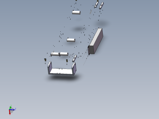 0.79米0.13米双带输送机