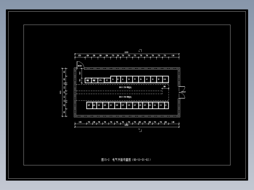 图15-2  电气平面布置图（KB-10-D1-02）