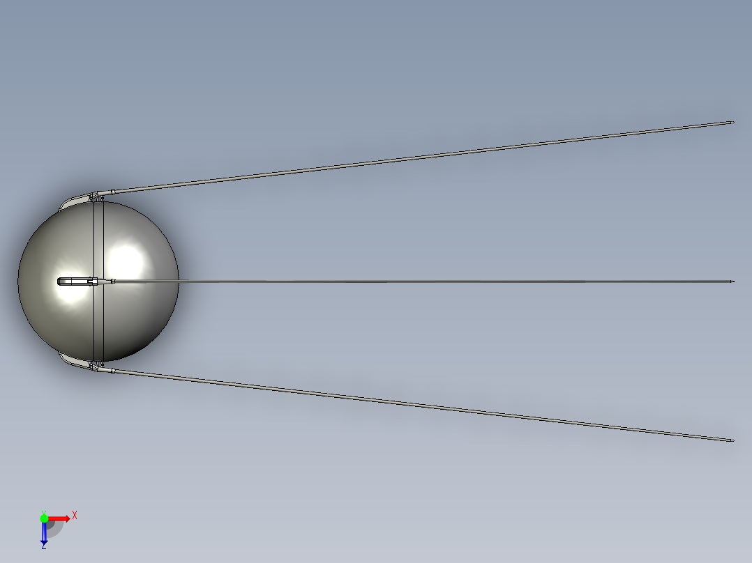 卫星、空间站(50)俯视图