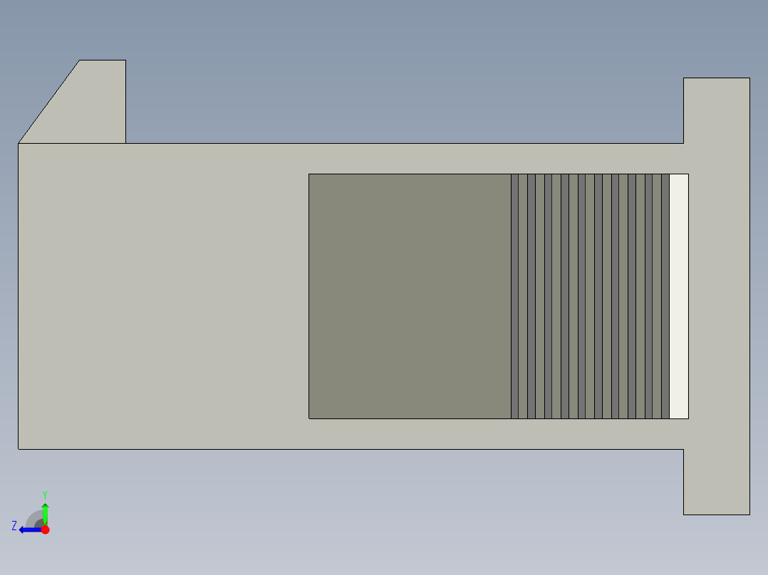 接插件(74)右视图