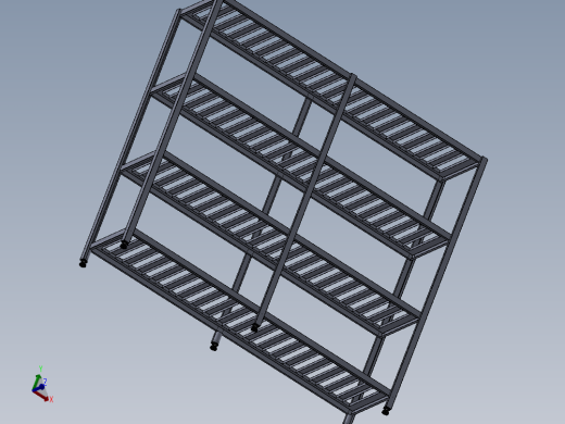货架、两层焊接货架