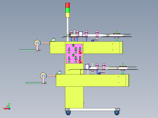 卧式双层收料架后视缩略图
