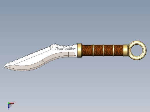爪子刀、刀(16)俯视缩略图