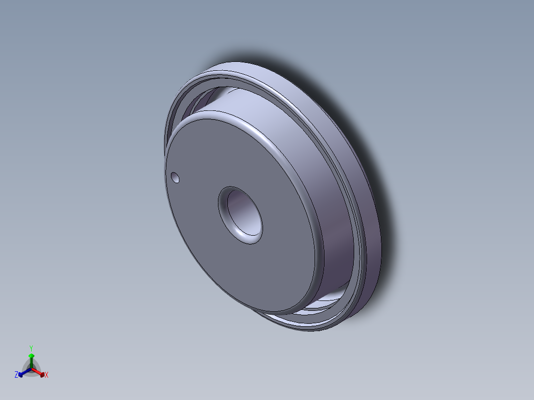 膜片组件 豪斯达自救器正等轴测图