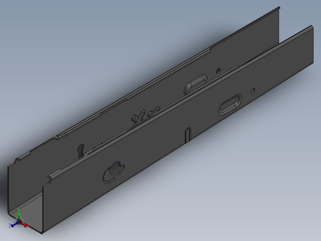 钽_绿柱石接收器外壳正等轴测图