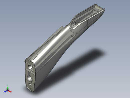 手枪左轮冲锋枪老式狙击步枪设计3D图纸m1928a1-thompson-sub-machine-gun IGS