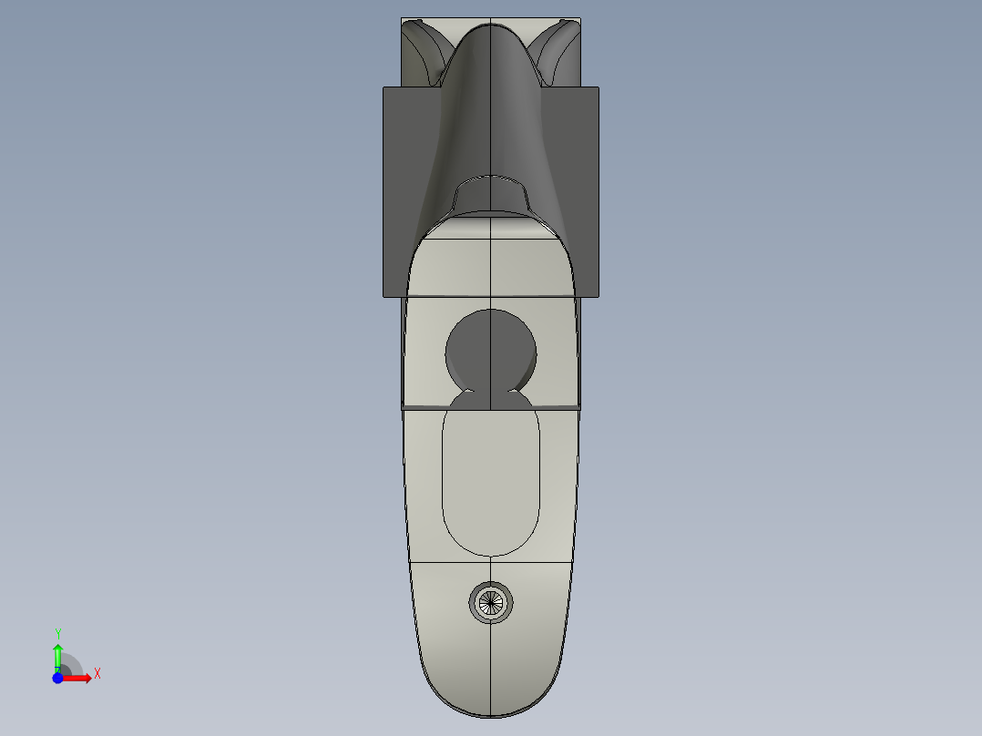 手枪左轮冲锋枪老式狙击步枪设计3D图纸m1928a1-thompson-sub-machine-gun IGS前视图